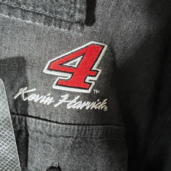 Antigua NASCAR Kevin Harvick #4 Button Up Shirt Men's XL - NEW with Tags! - Picture 5 of 7